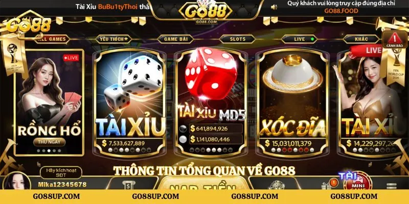 Khám phá tổng quan về Go88 với những thông tin nổi bật
