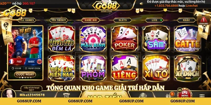 Tổng quan kho game giải trí hấp dẫn